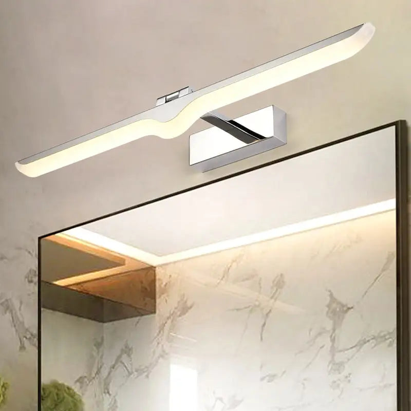 Chrome Acrylic Wall Light