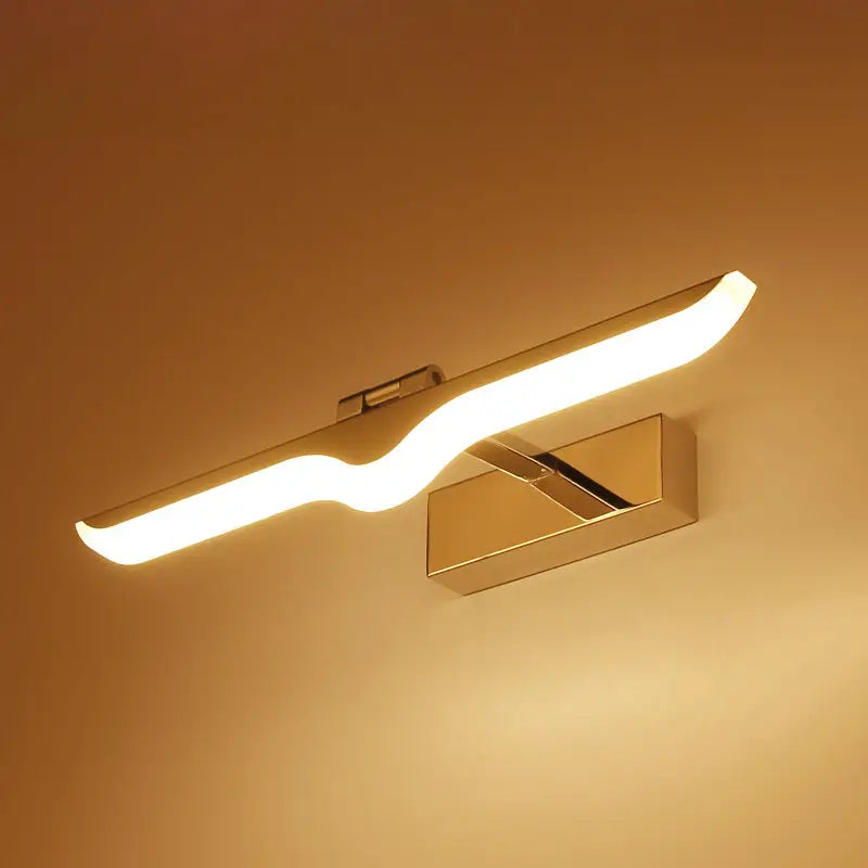 Chrome Acrylic Wall Light
