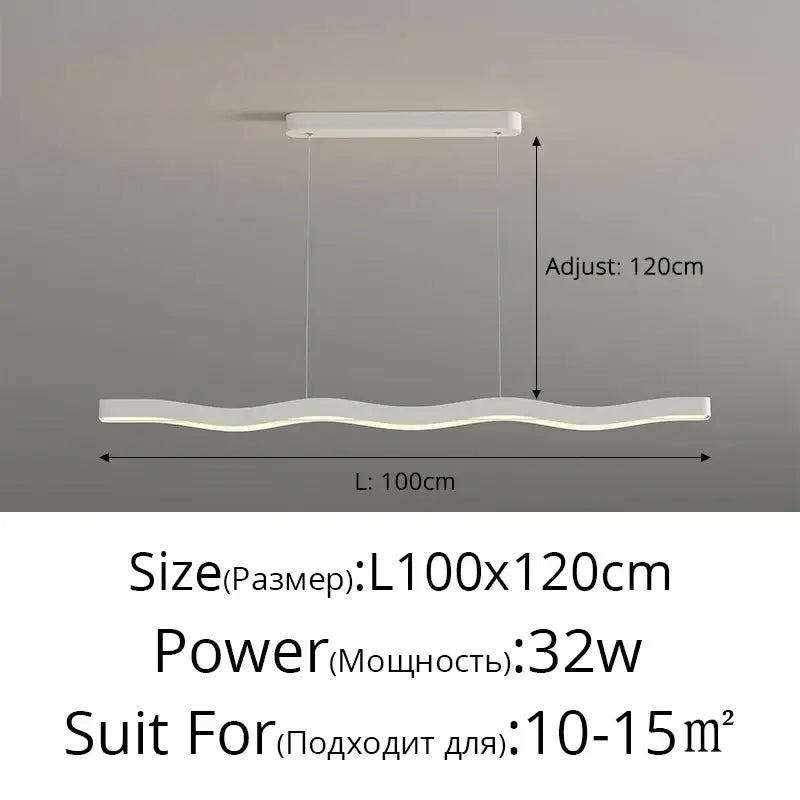 Cream LED Ceiling Lamp