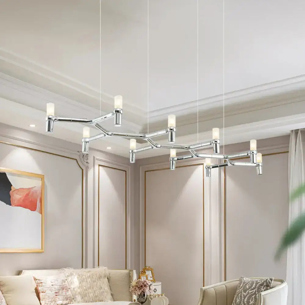 White Modern Pendant Light