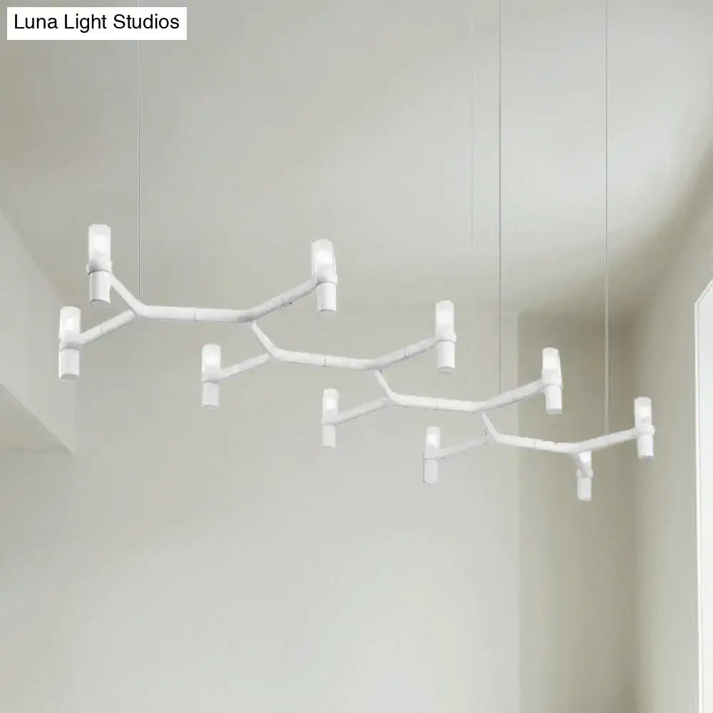 White Modern Pendant Light