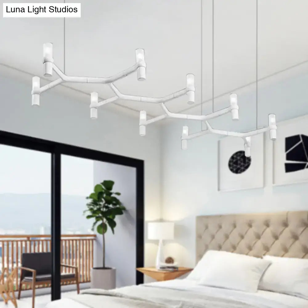 White Modern Pendant Light
