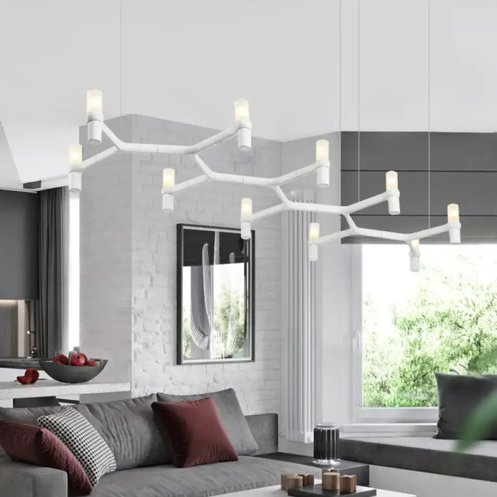 White Modern Pendant Light