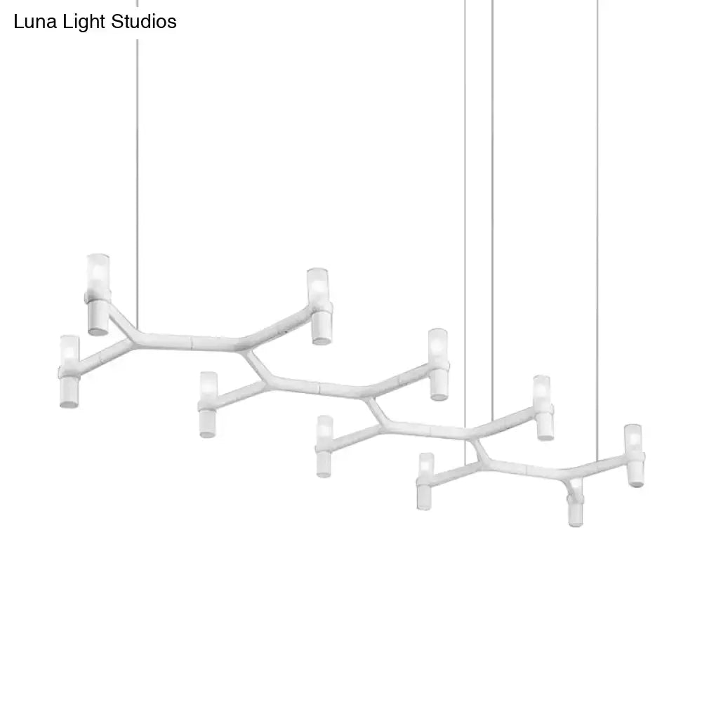 White Modern Pendant Light