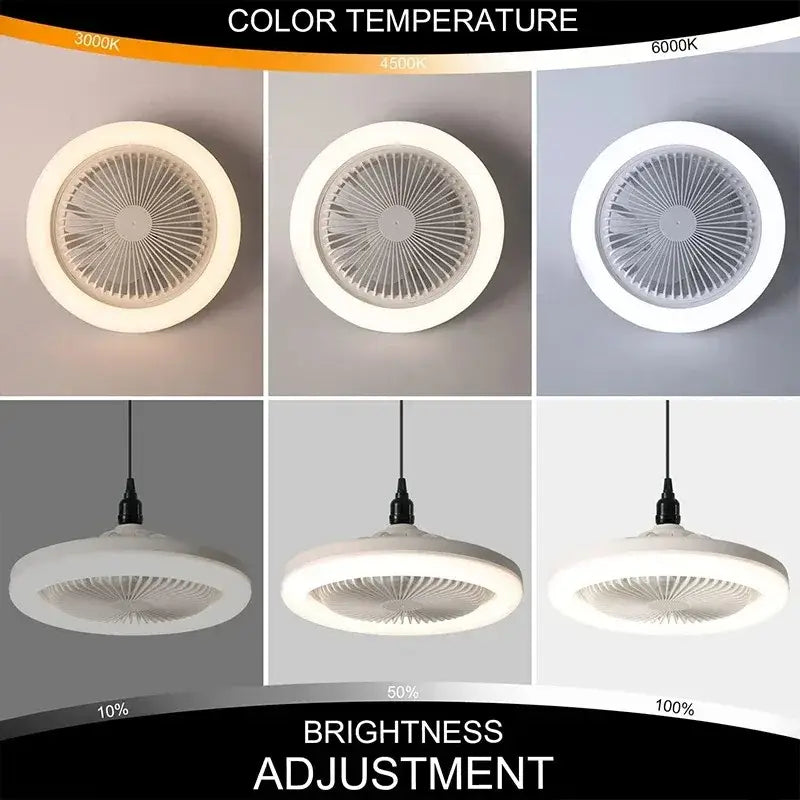 White Ceiling Fan Light