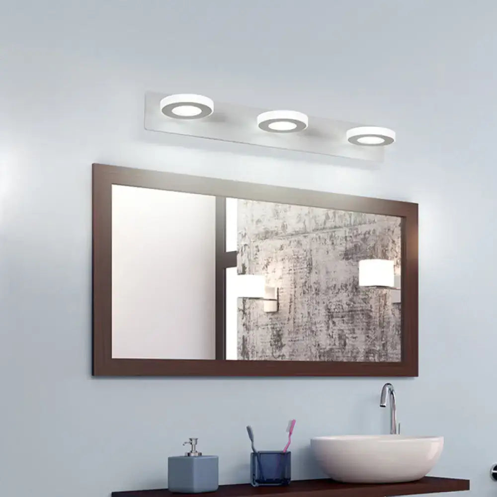 White Adjustable Wall Light