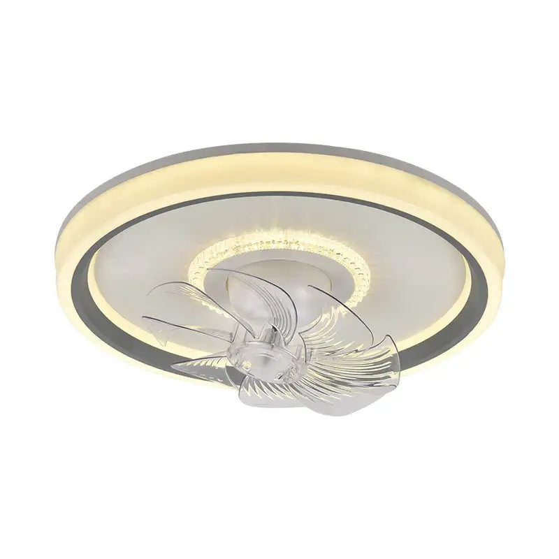 White Rotating Ceiling Fan