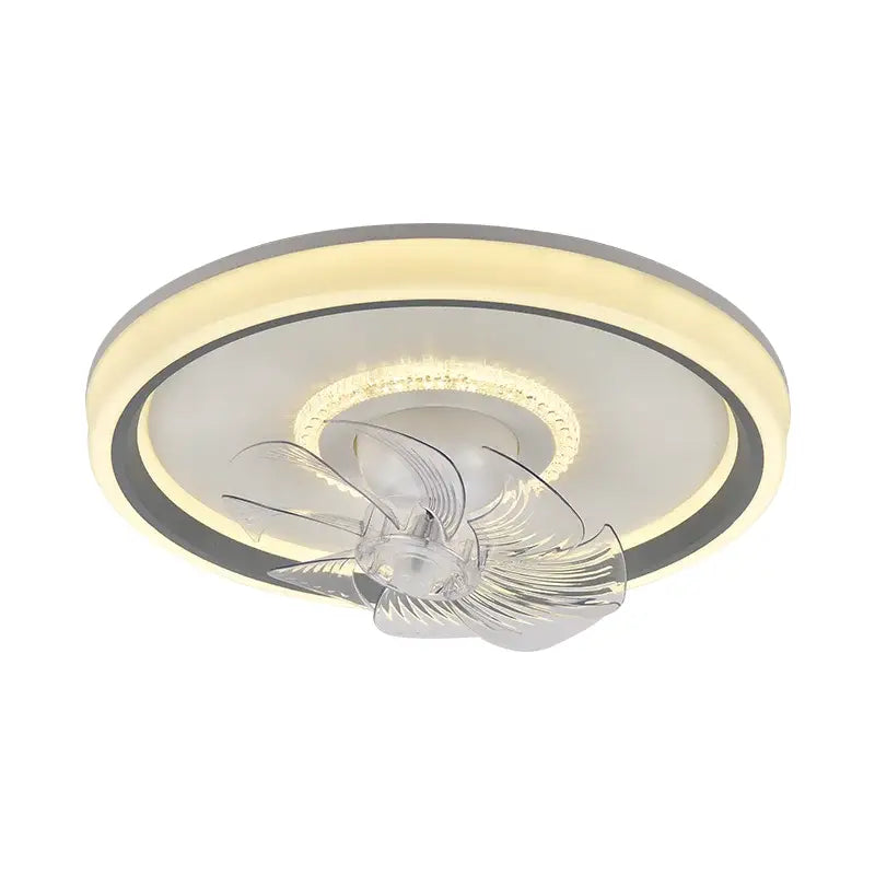 White Rotating Ceiling Fan