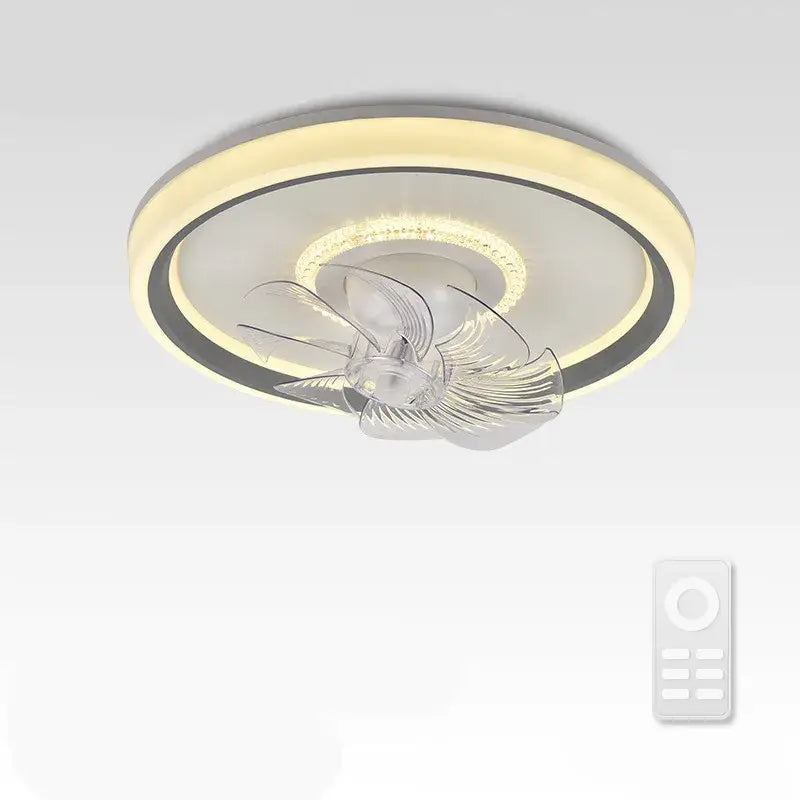 White Rotating Ceiling Fan