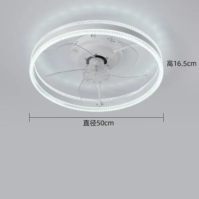 White Tricolor Fan Light