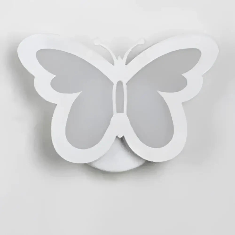 White Acrylic Kids Sconce