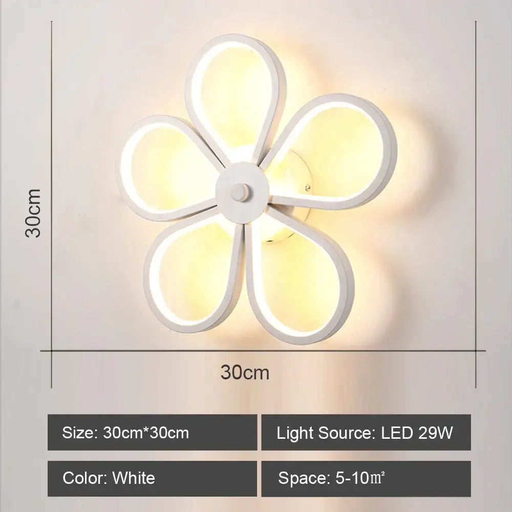 White Acrylic Wall Sconce for Corridor Lighting