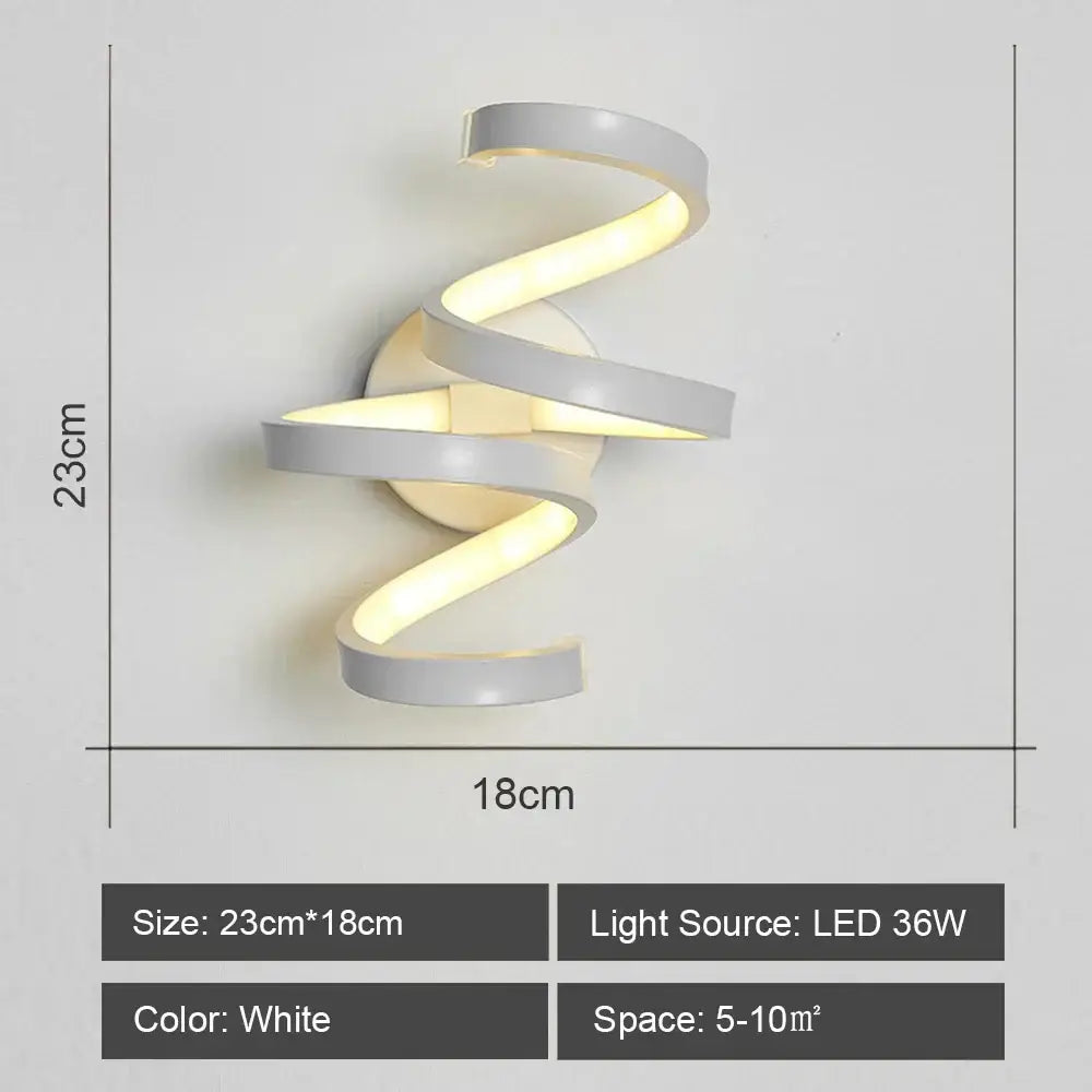 White Acrylic Wall Sconce for Corridor Lighting