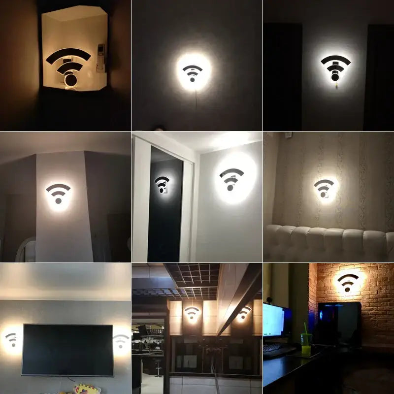 White Acrylic WiFi Light