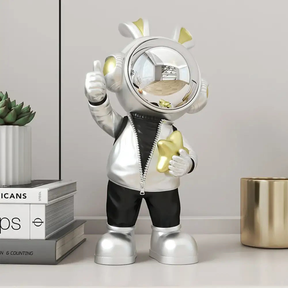 Astronaut Resin Sculpture