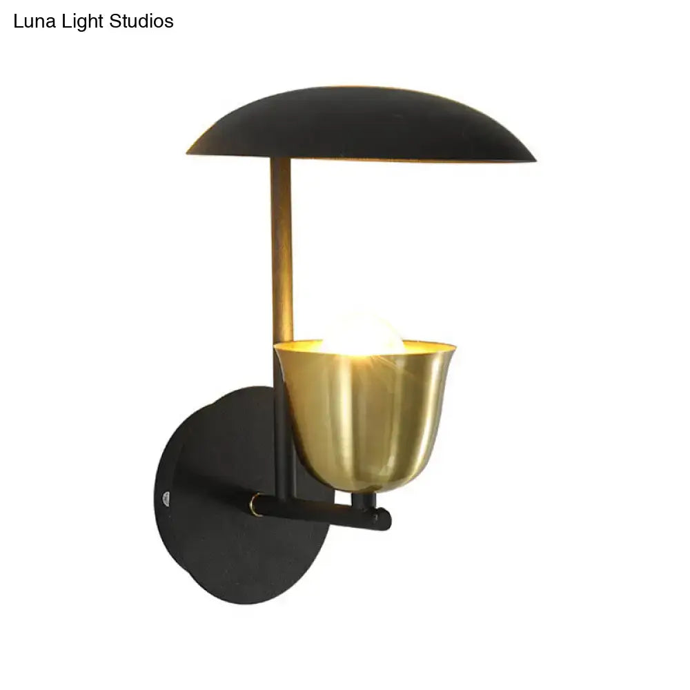 Bell Metal Wall Sconce