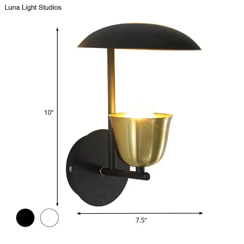 Bell Metal Wall Sconce