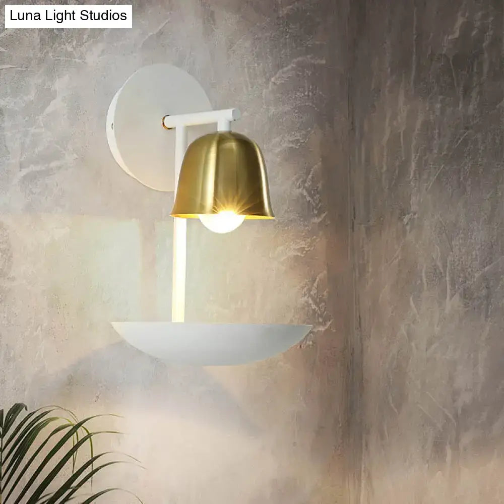 Bell Metal Wall Sconce