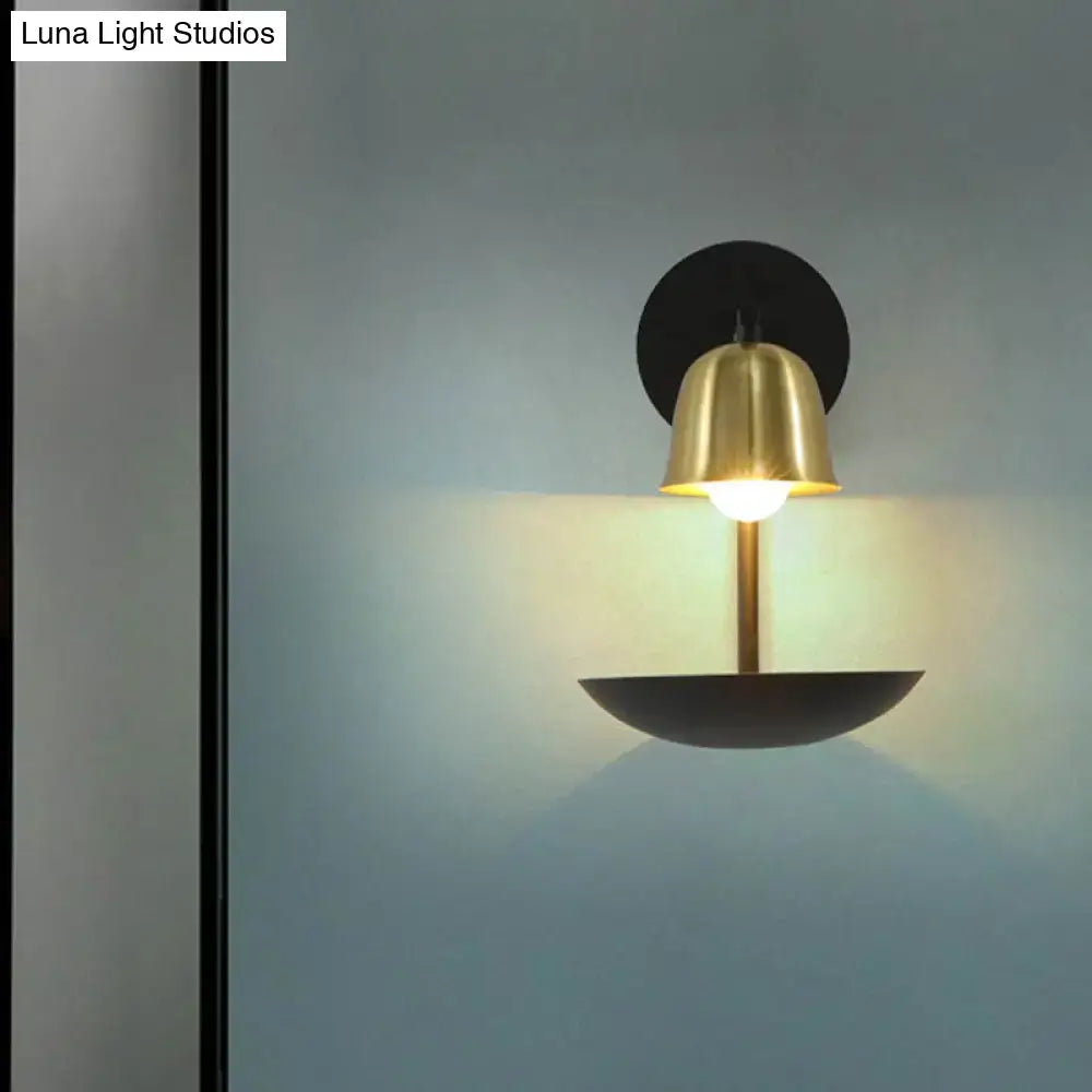 Bell Metal Wall Sconce