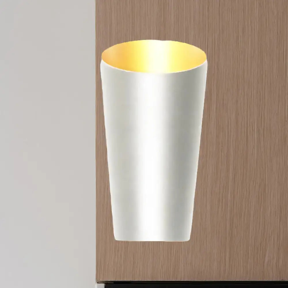 White Gold LED Sconce