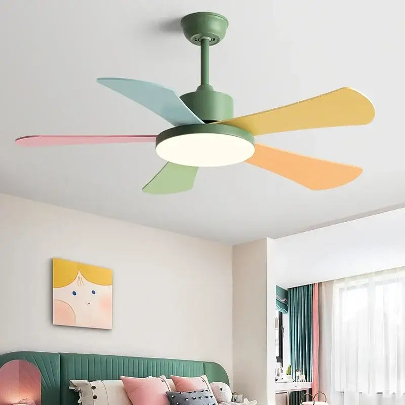Green Leaf Ceiling Fan
