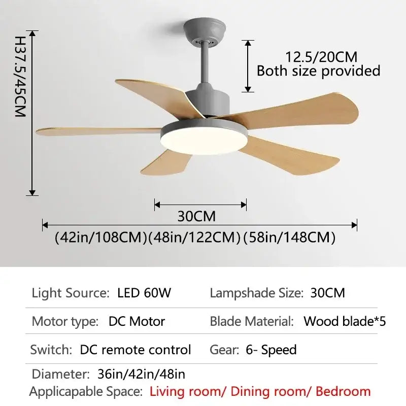 Green Leaf Ceiling Fan