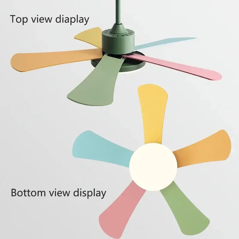 Green Leaf Ceiling Fan