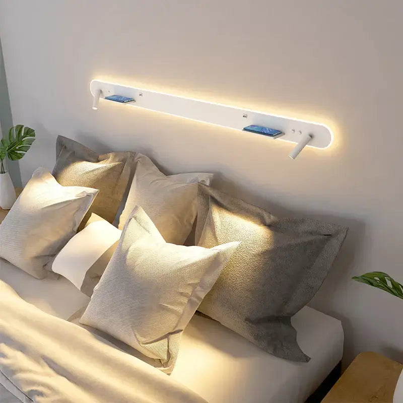 White Wireless Charging Lamp