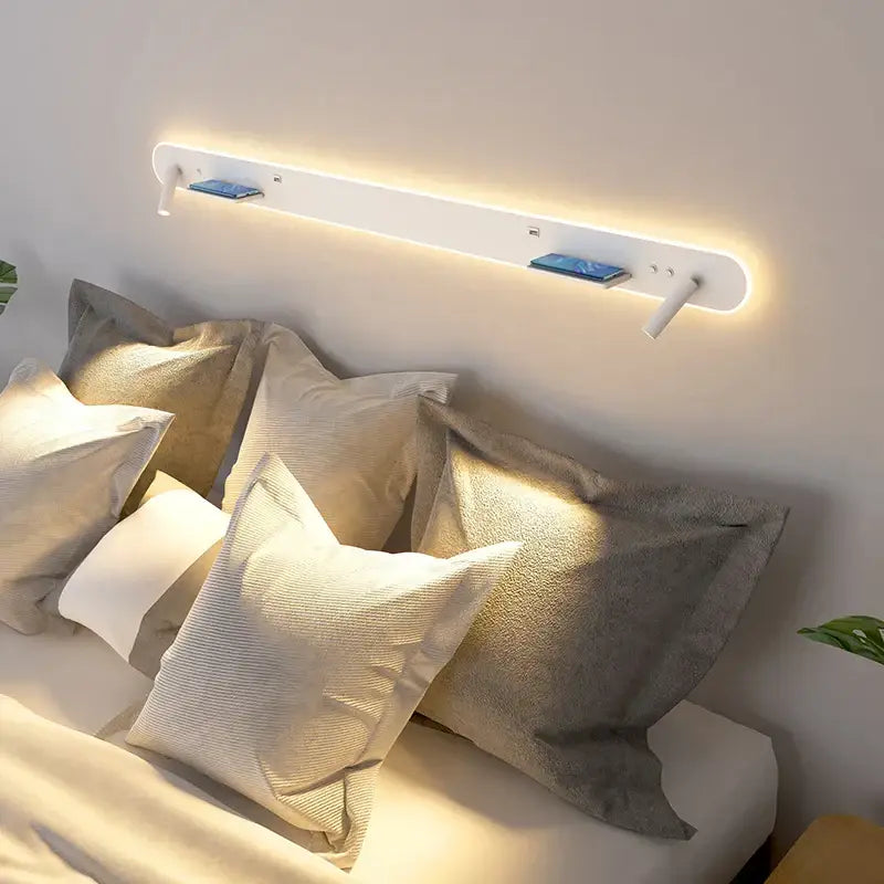 White Wireless Charging Lamp