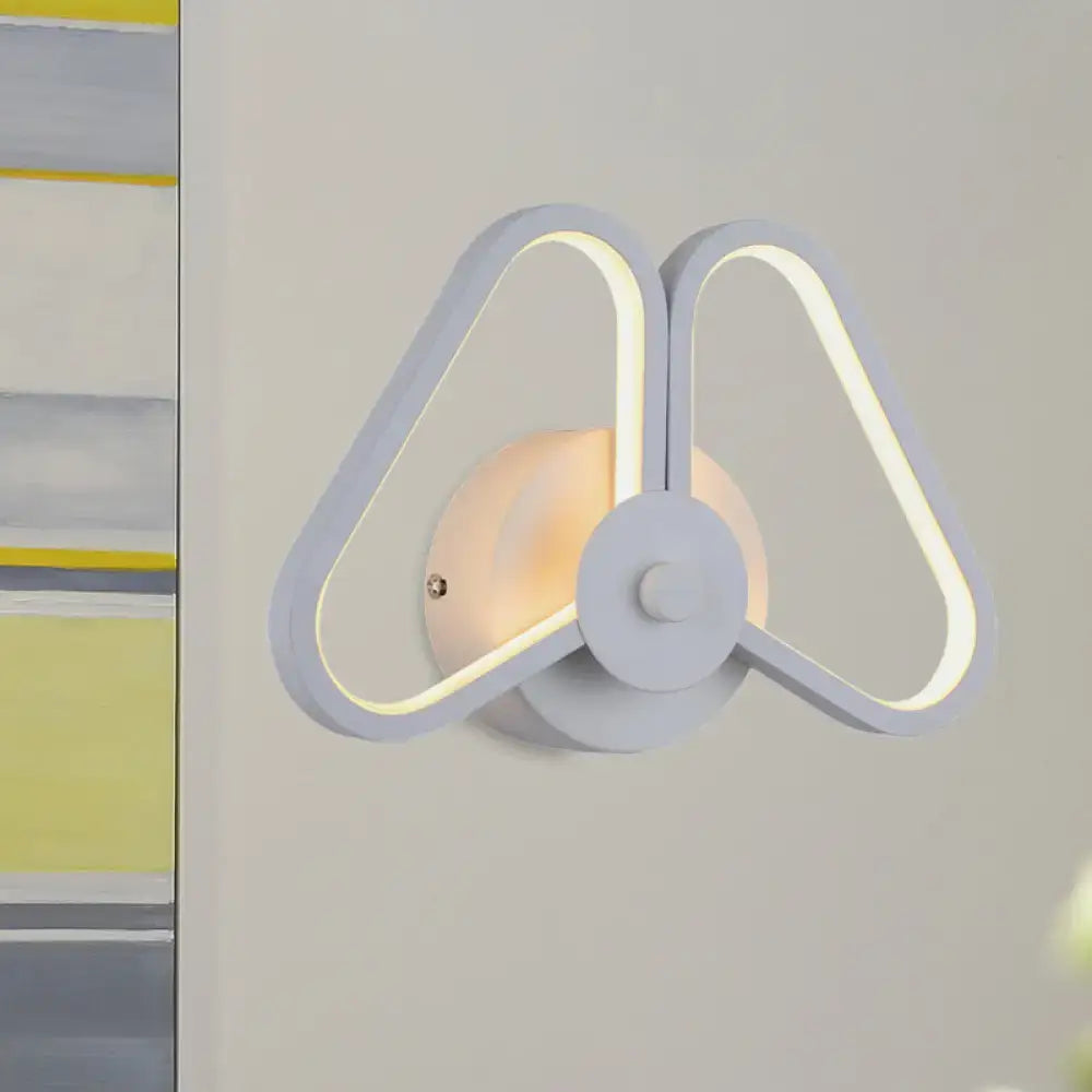 Black Triangle Wall Sconce