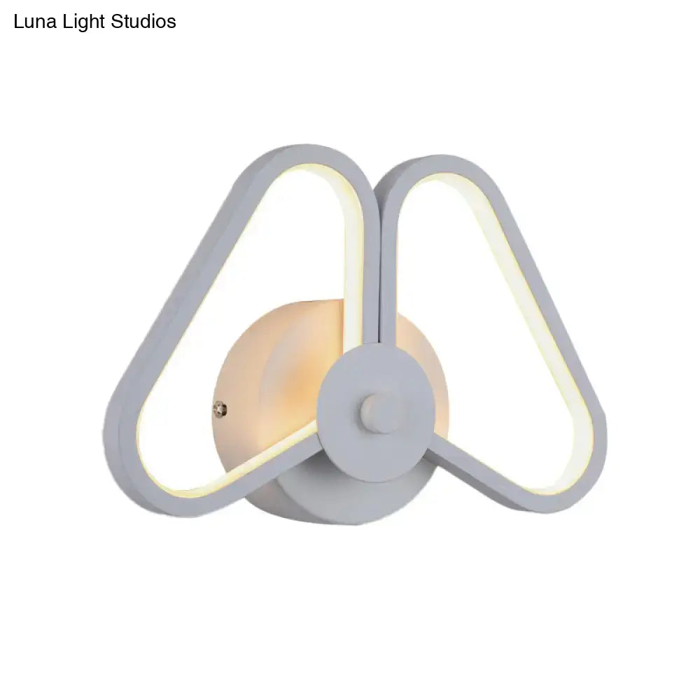 Black Triangle Wall Sconce