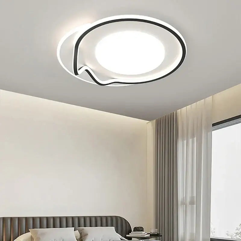 Black Square Chandelier Light