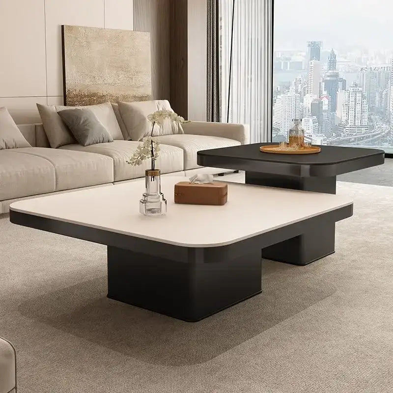 White Square Coffee Table