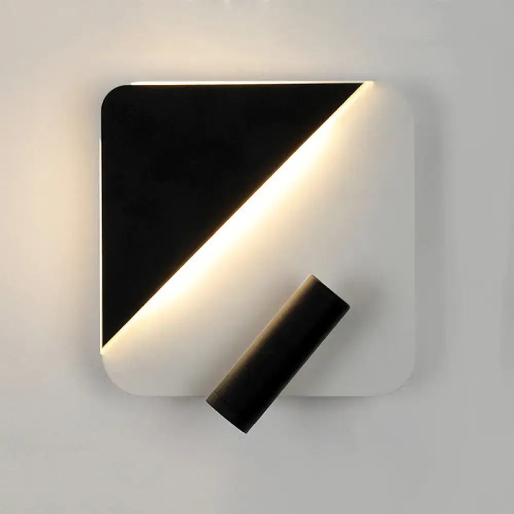 Black LED Spotlight Lamp