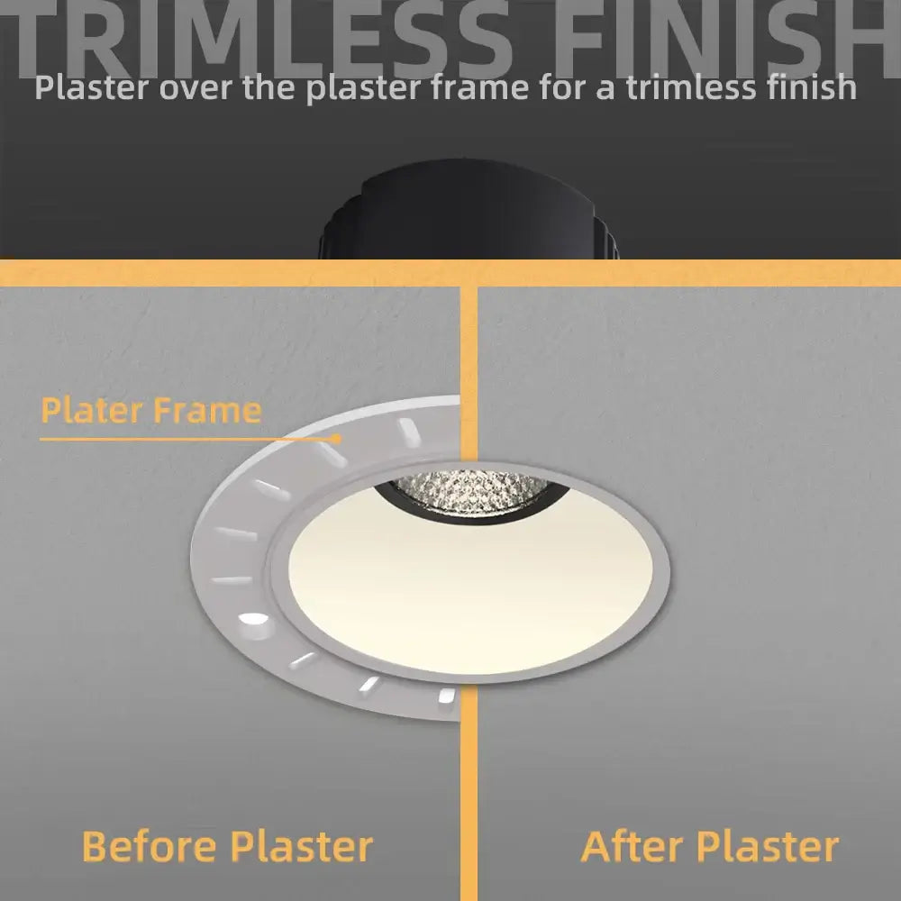 Black Recessed LED Spotlights