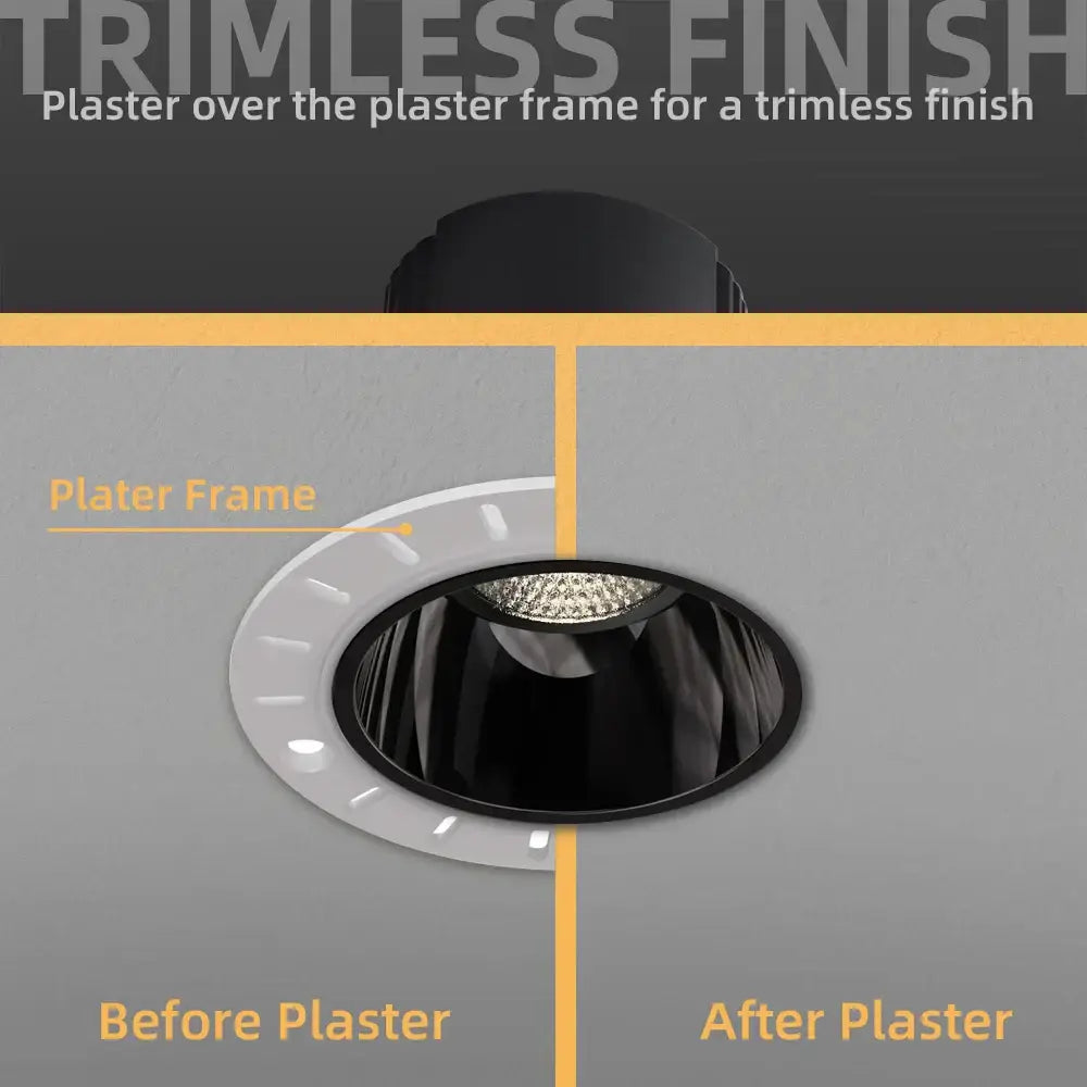 Black Recessed LED Spotlights