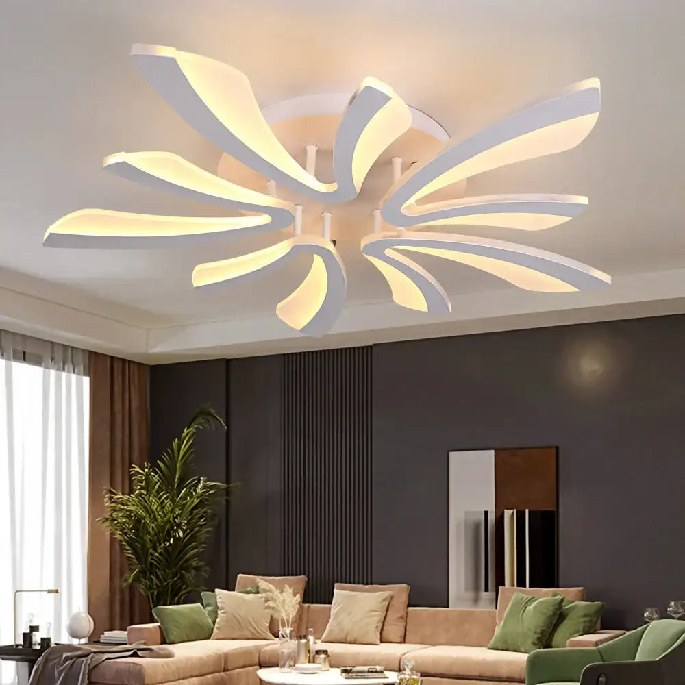 Acrylic Branch LED Chandelier