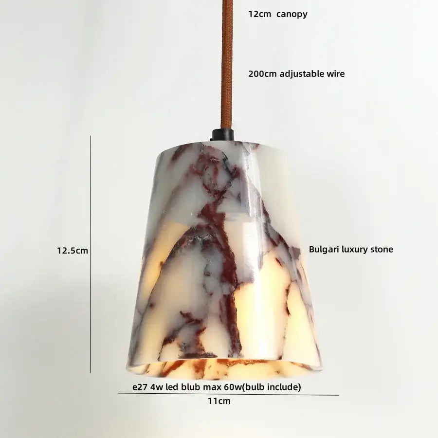 Marble Glass Pendant Lamp