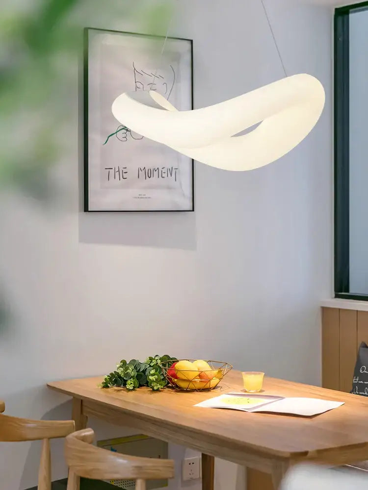 White Bubble LED Chandelier