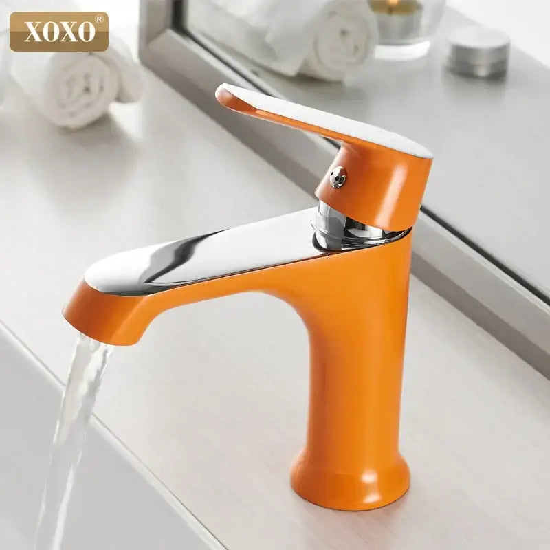 White Ceramic Basin Faucet