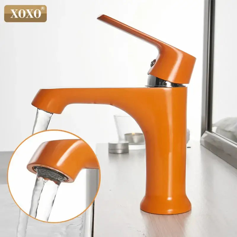 White Ceramic Basin Faucet