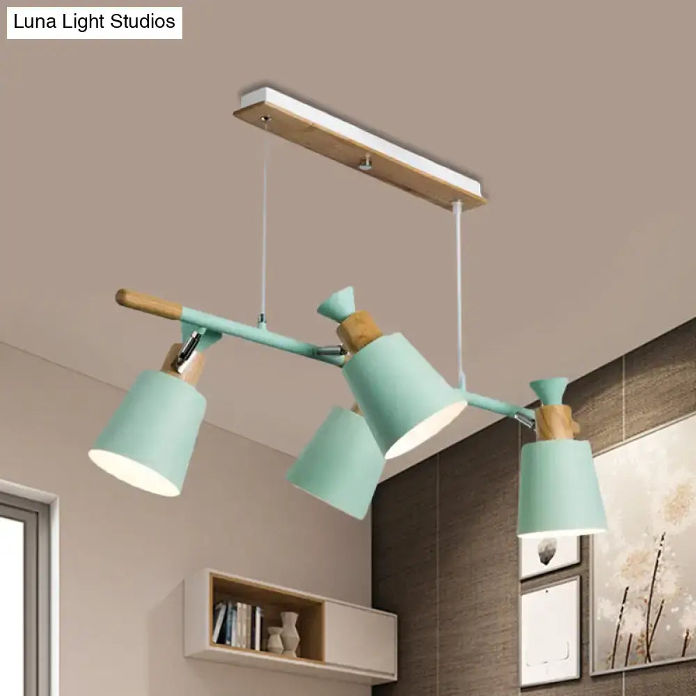 White Ceramic Tapered Island Light