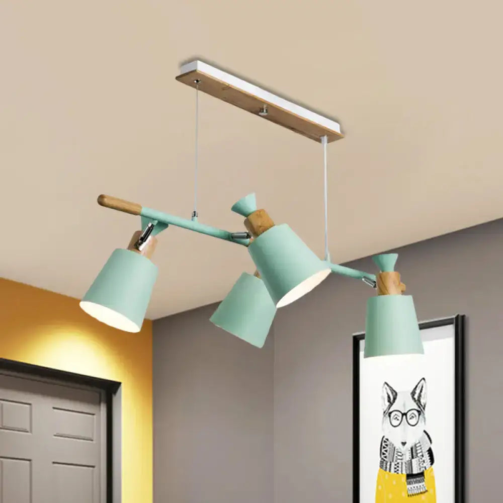 White Ceramic Tapered Island Light