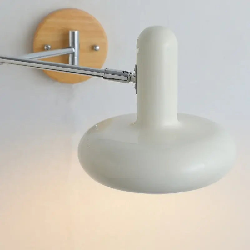 Cream Iron Wall Lamp