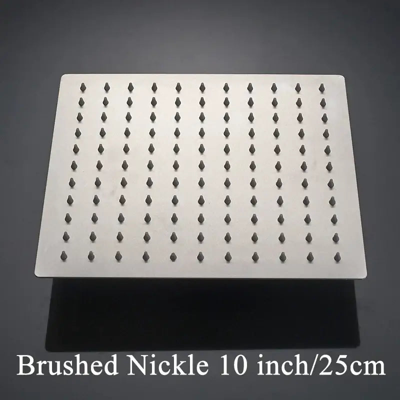 Chrome Square Rainfall Shower
