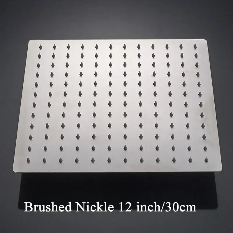 Chrome Square Rainfall Shower