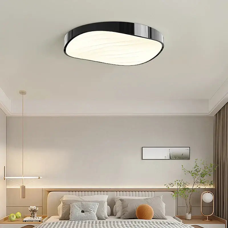 White Wave Chandelier Light
