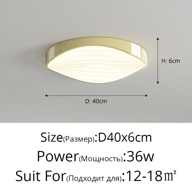 White Wave Chandelier Light
