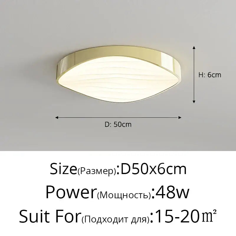 White Wave Chandelier Light