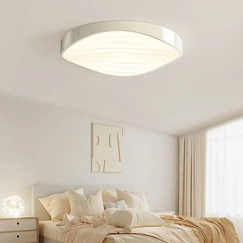 White Wave Chandelier Light